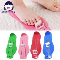 0-20cm Baby Foot Measurer Ruler Tools Shoe Size Helper 18-50 Euro Size Foot Measuring Gauge Baby Kids Foot Measure Random Color