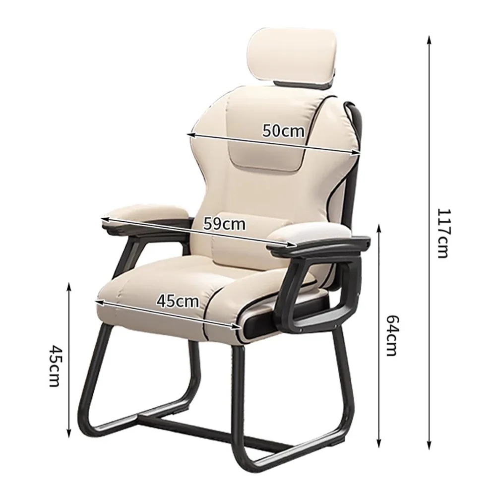 Modern Luxury Office Chair Ergonomic Mobile Simple Personalized Gaming Chair Design Elastic Chaise De Bureaux Office Furniture