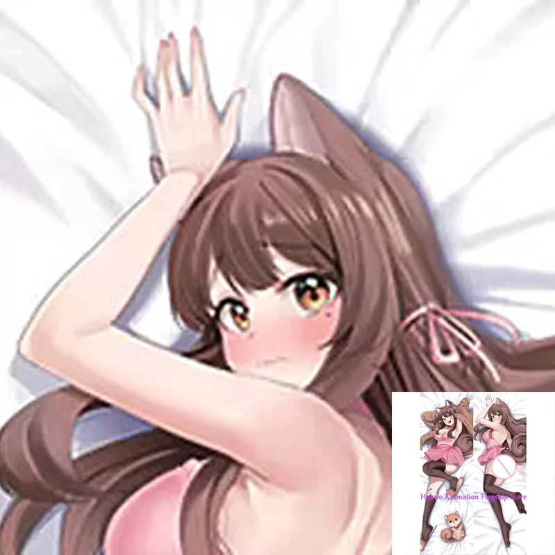 

Dakimakura Anime Pillow Cover Chu Double Sided Print 2Way Cushion Cover Xmas Gifts