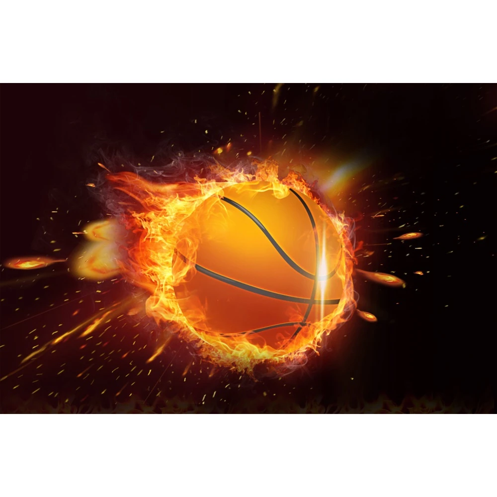 

Basketball Court Backdrop Sports Theme Photography Background Party Decorations Kids Boys Man Portrait Photo Studio Props