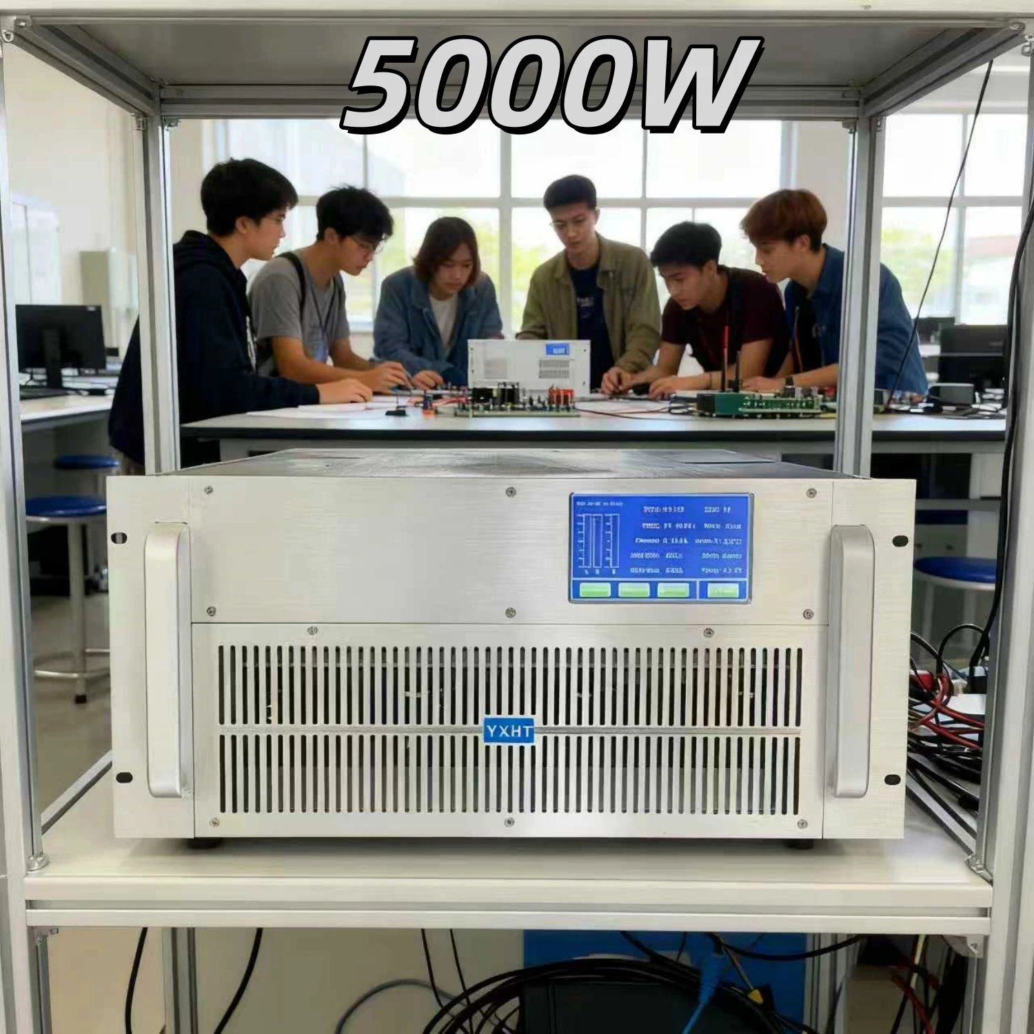 TC- FM Transmitter 5000W - Long-Distance Coverage Ideal for Industrial Factory Scheduling