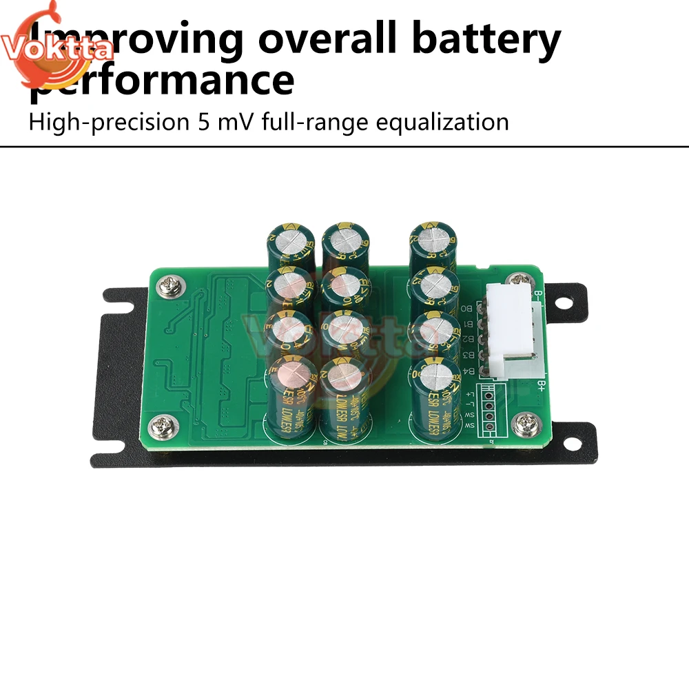 4S 5.5A BMS لوحة التوازن النشط مكثف الثلاثي الحديد بطارية ليثيوم الجهد الفرق التعادل قدرة الانتعاش حماية