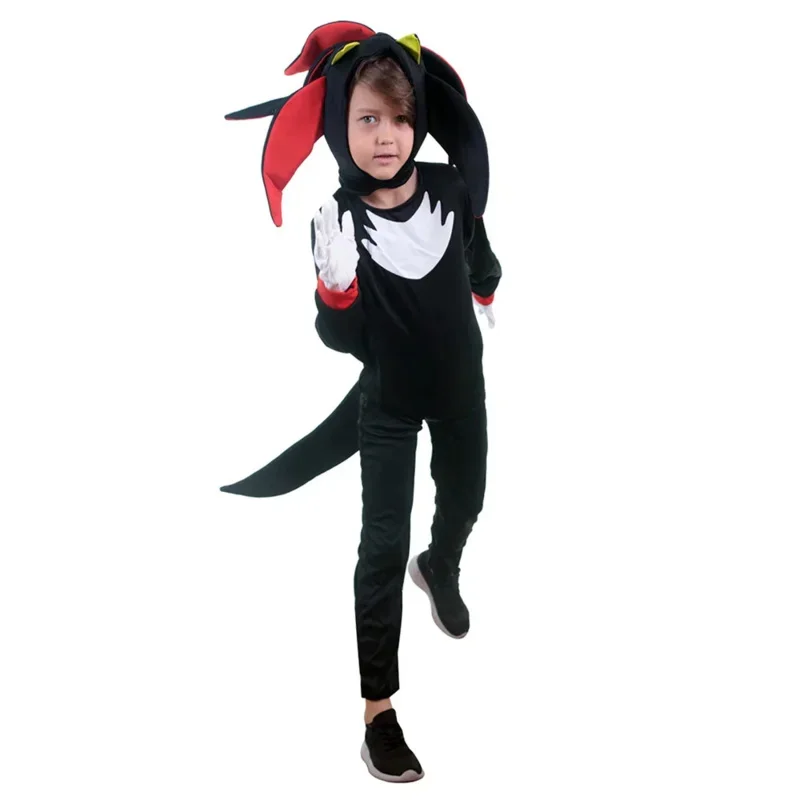Kind Shadow the Hedgehog Halloween Cosplay Kostüm R