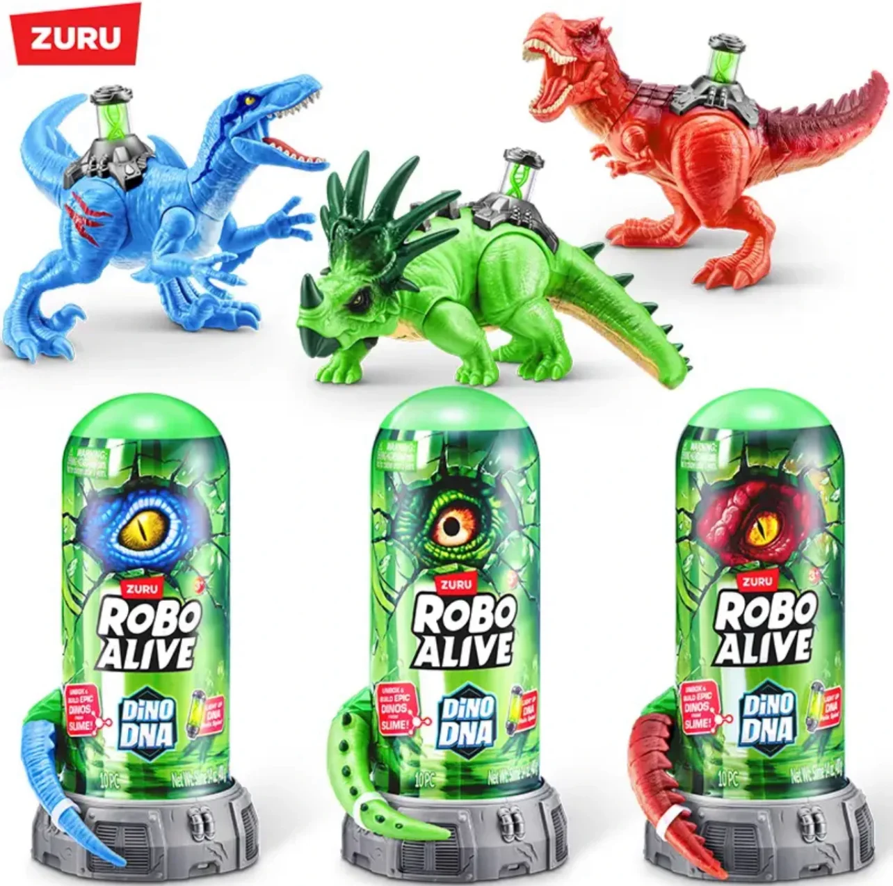 

ZURU Fury Gene Dinosaur Blind Box LeBo Tyrannosaurus rex Horn Dragon Swift Dragon Surprise Treasure Hunt Toy Boy Gift