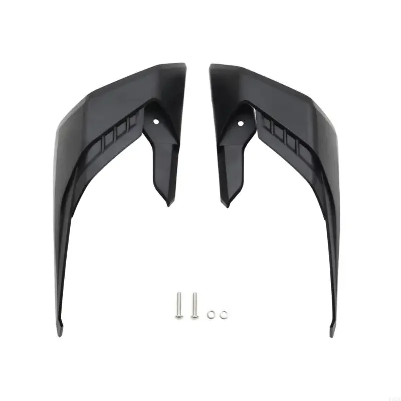 Lightweight Plastic Airflows Wing Easy To Install Air Deflectors High Performances Wind Stabilizers for CB650R 18 to 24