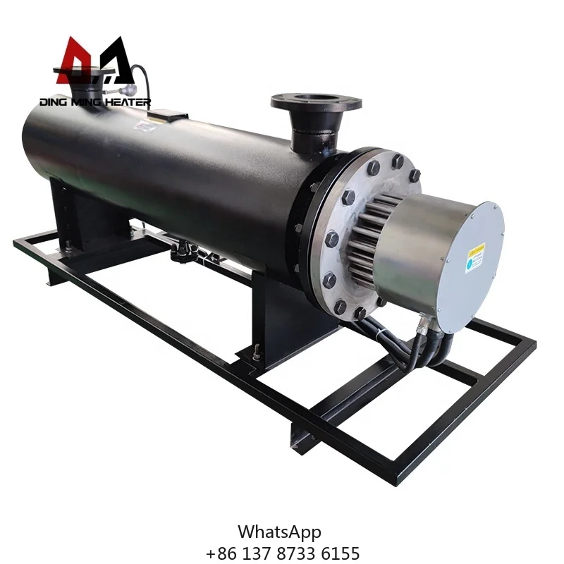 Heavy Duty Electric In-line Bitumen Heater For Asphalt Production And Road Construction Applications
