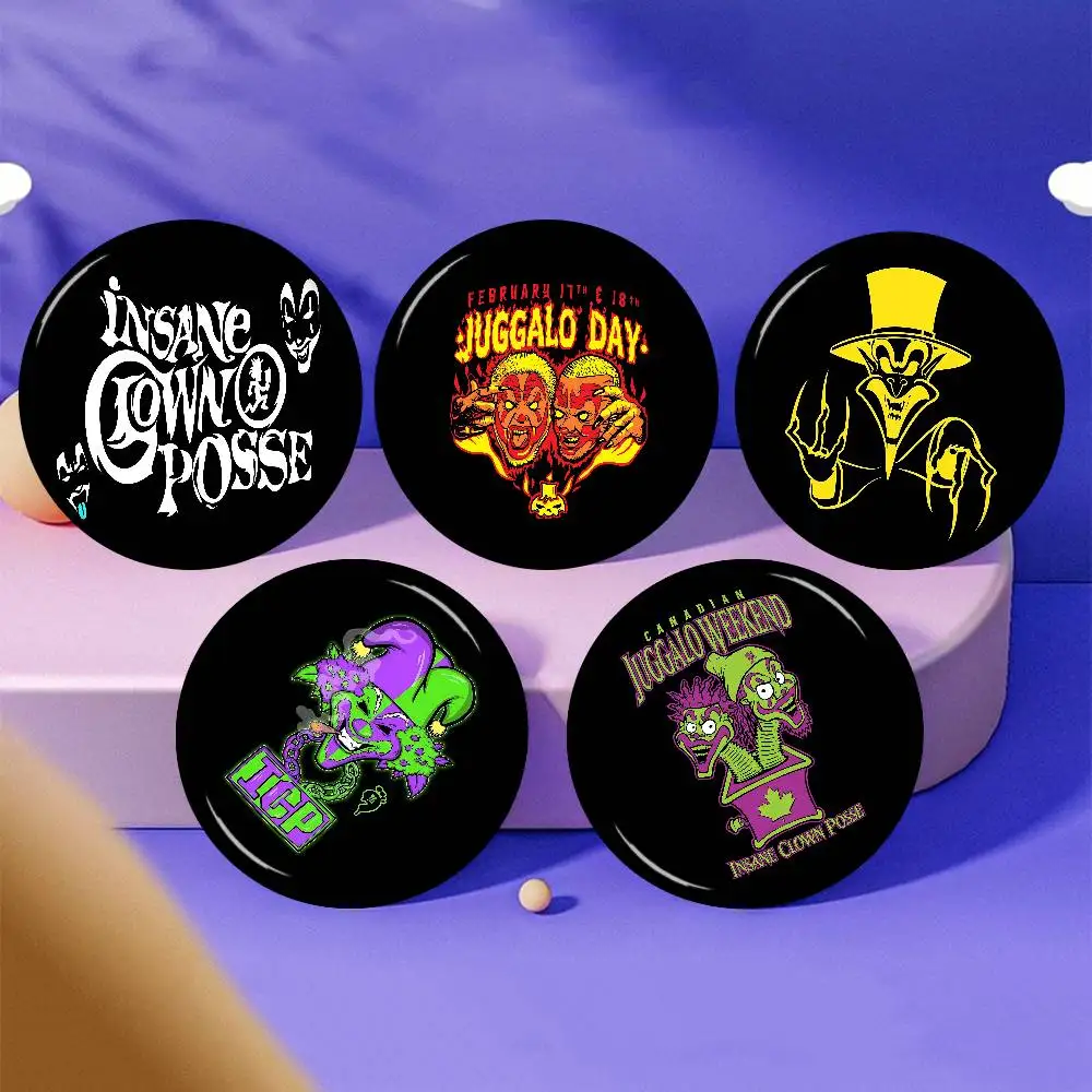 Band Underground I-Insane Clown Posse Series Pins Badge Interesting Cartoon Animals Brooches Backpack Clothes Gift Accessory