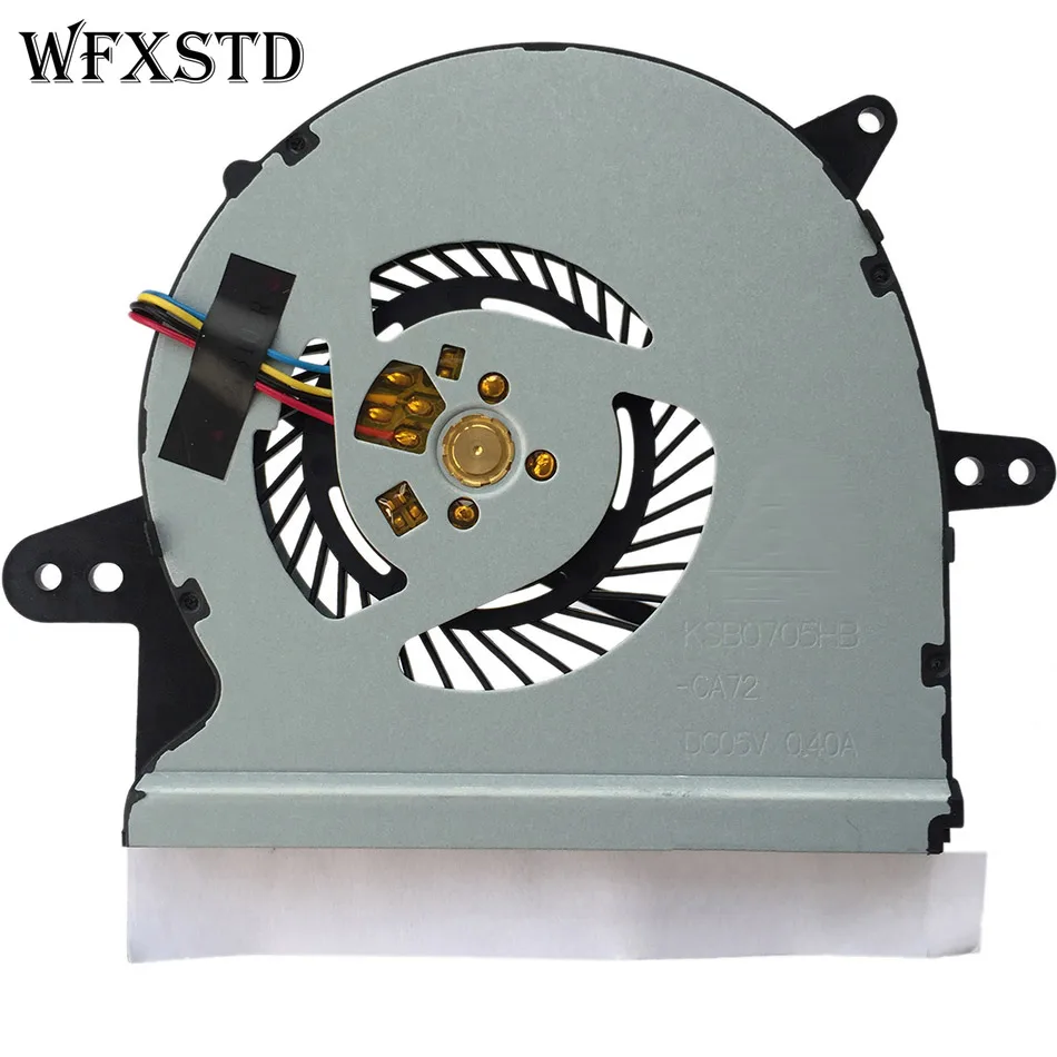 

Новинка, оригинальный кулер для процессора X401U X501U DC, бесщеточный кулер для процессора, радиаторы, охлаждающий вентилятор для ноутбука