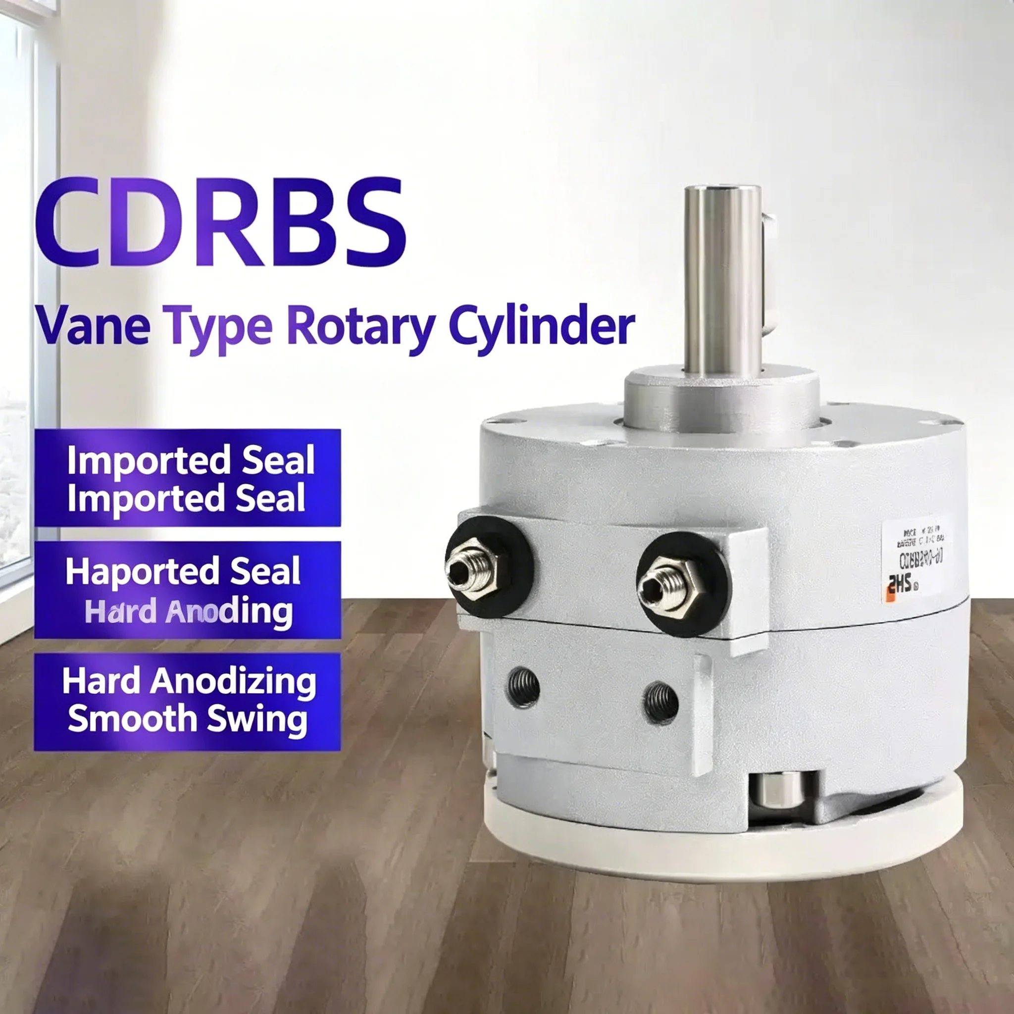 Rotary Actuator Vane Type CDRBS Series CDRBS10-90°/180° CDRBS15-90°/180° CDRBS20-90°/180° CDRBS30-90°/180° CDRBS30-90°/180°