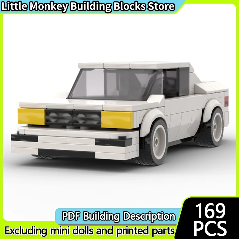 

Модель гоночного автомобиля MOC, конструктор из строительных блоков, Jetta MK3 Sedan, модульная технология, детские праздничные подарки, игрушки для сборки, набор