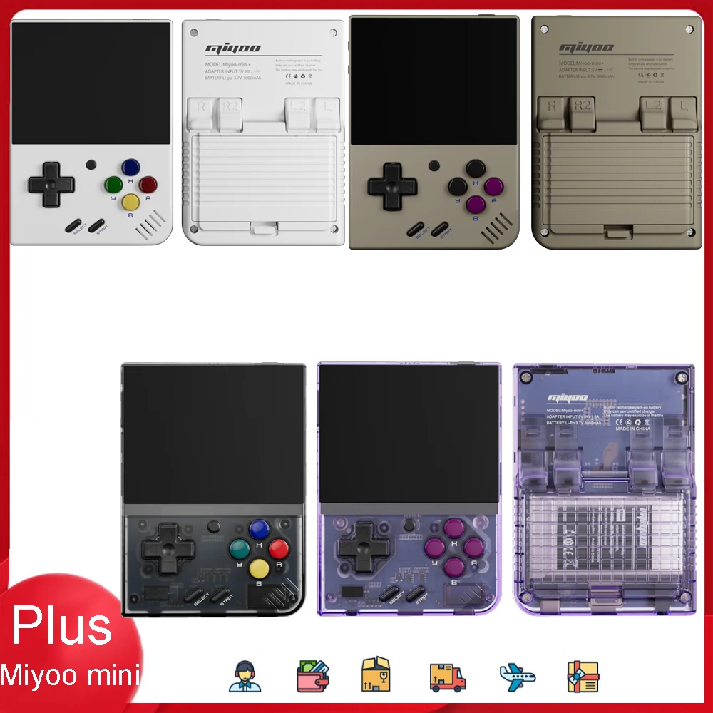New）3.5Inch MIYOO MINI Plus V3 Portable Retro Handheld Game