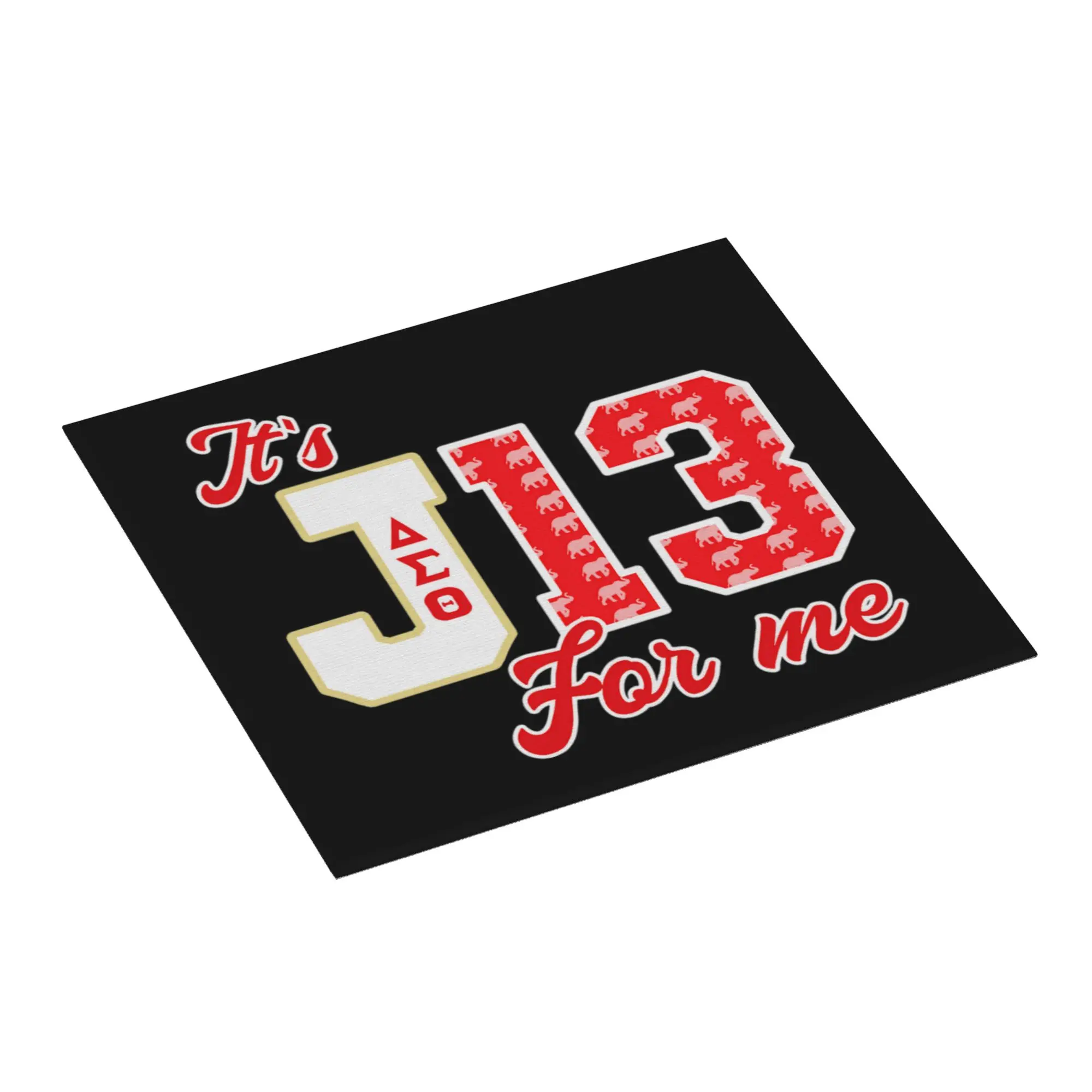 Its For Me Retro 1913 Drying Mat For Kitchen Waterproof Non‑Slip Oil Proof Reusable Delta Sigma Theta Countertop Protector Mat