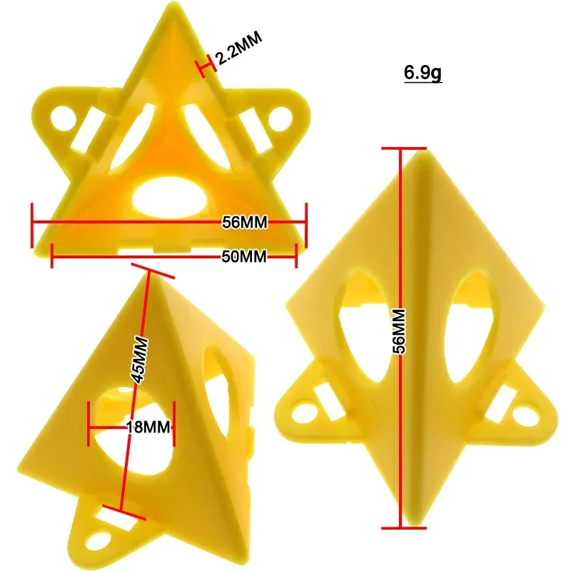 Paint Tool for Woodworking, Carpenter Accessories, Triangle Paint Pads Set, Feet, Pyramid Stands, Triangle Stands Tool Kit