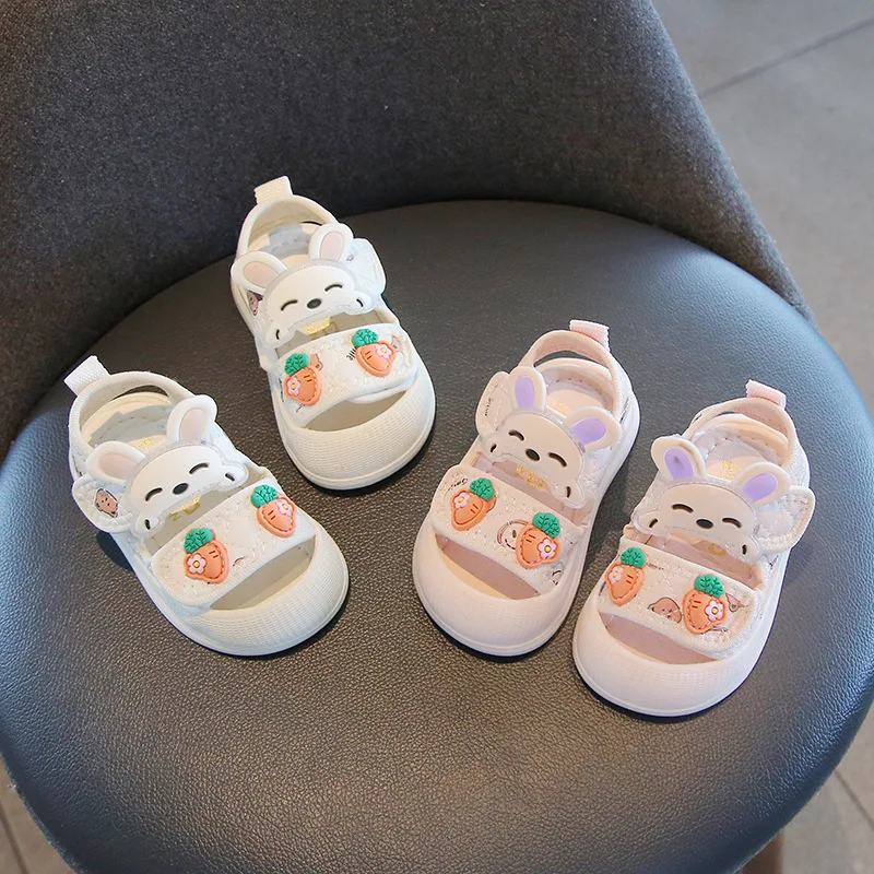 

Сандалии для девочек 2025Лето Новые дошкольные прогулочные сандалии Мультяшная обувь для девочек Мягкая подошва Детская обувь Симпатичные детские сандали Детские сандали Детские