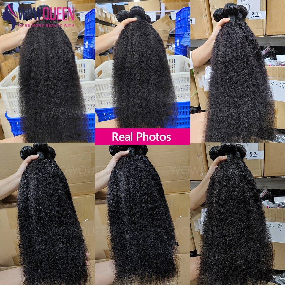 غريب حزم من شعر طبيعي مفرود 100% الشعر البشري ياكي حزمة مستقيمة 12A اللون الطبيعي النسيج شعر مستعار بشري 32 بوصة