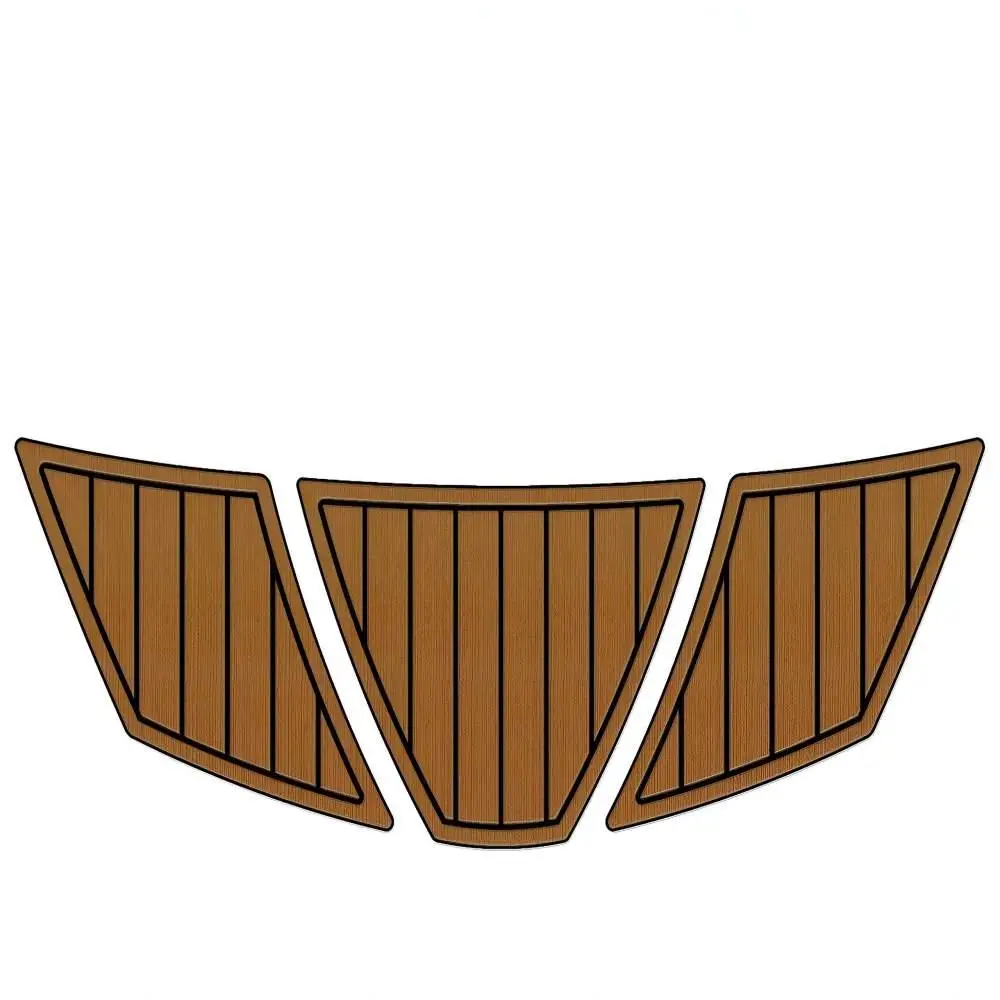 

2016-2018 Nautique Ski 200 Sport Swim Platform Pad Boat EVA Foam Faux Teak Deck Floor Mat SeaDek Gatorstep Style Self Adhesive