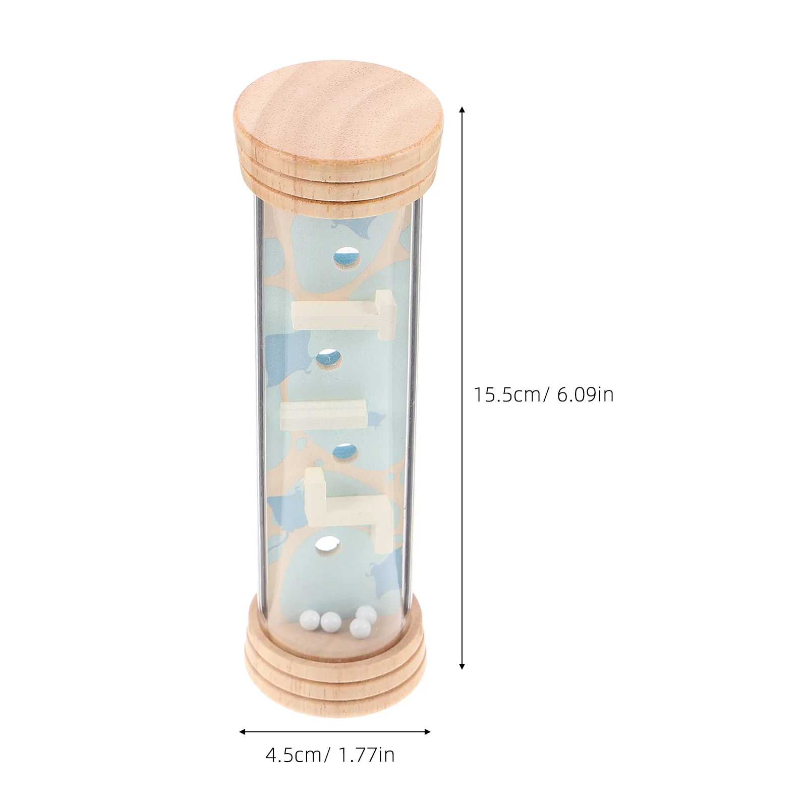 Palo de lluvia infantil, instrumentos musicales para niños, juguete para niños pequeños, palo de lluvia para bebés para la estimulación cognitiva sensorial