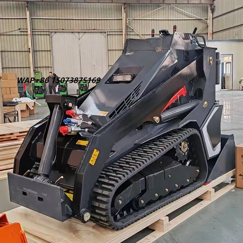 Kubota 25Hp Engine Powered Derette V1000 Mini Skid Loader with Skid Steer Loader Attachment