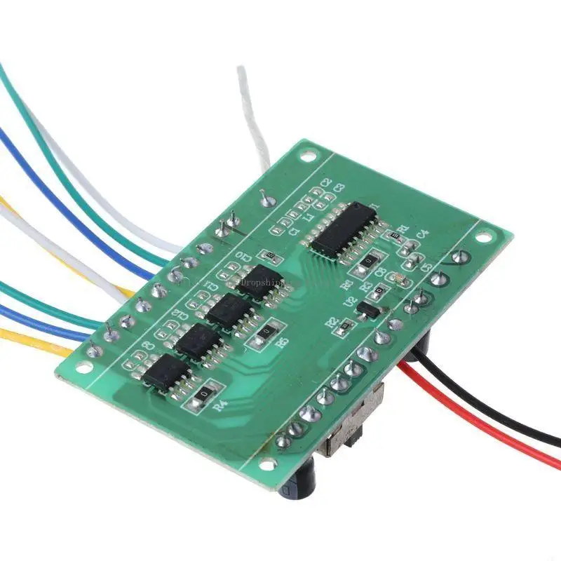 2,4 g telecomando 8CH con bordo ricevitore giocattolo fai-da-te per barca per auto a serbatoio 4-6v a