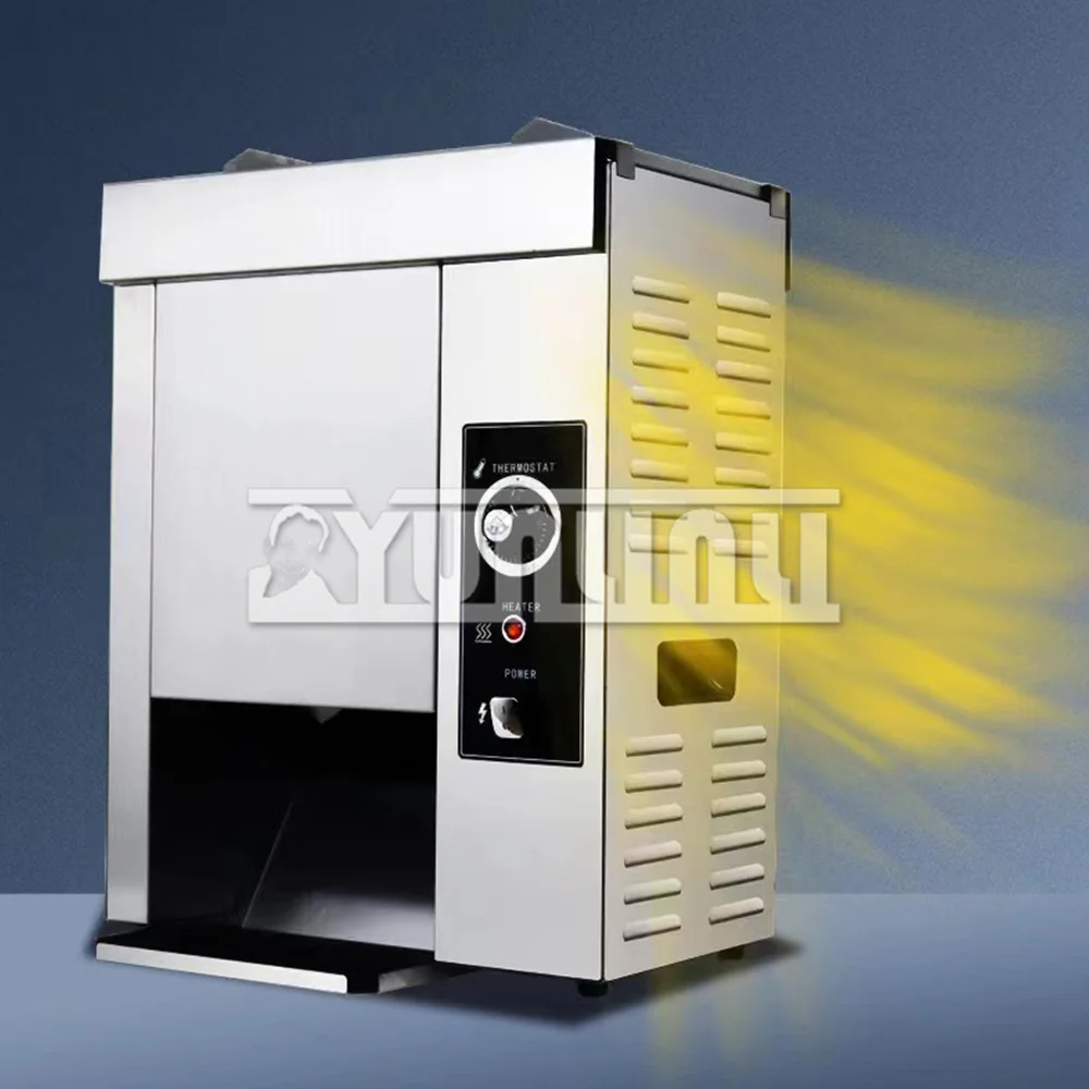 2000W Commercial Fully Automatic Burger Baking Machine, Stainless Steel Hamburger Baking Equipment