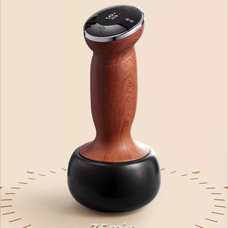 

Electric Meridian Bianstone Warming Moxibustion Device Hot Stone Scraping SPA Guasha Massage Machine Vibration Moxibustion Tool