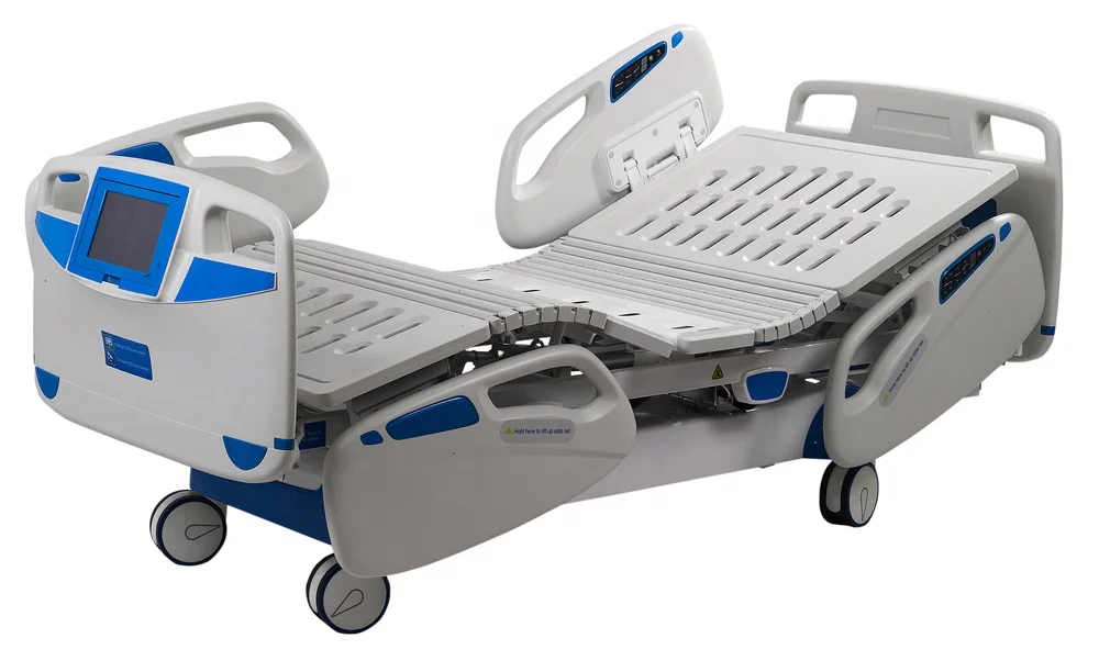 CE Approved Multi-functional ICU- Room Electric Cheap Hospital Patient Bed with Weight scale Paralysis Medical Patient Bed