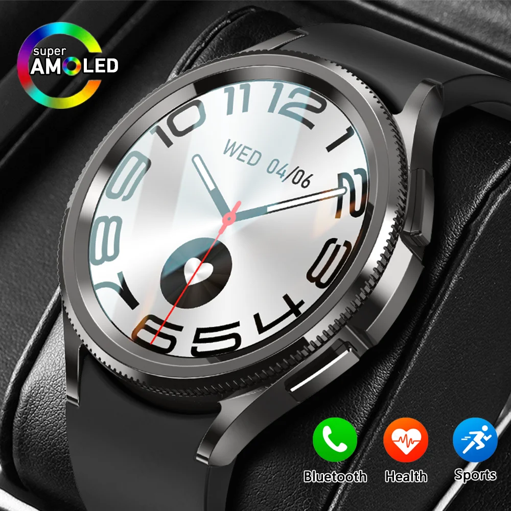 2025 New Smart Watch Bluetooth Dialing Answering Phone Watch 6 Men Women AI Voice Health Monitoring Smart Watch for Android IOS