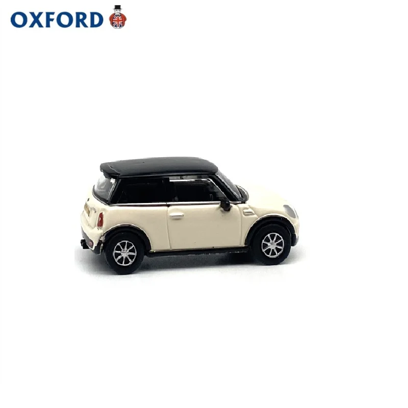 OXFORD-Modèle de voiture de simulation Mi-ni, alliage blanc, quantité limitée, 1:76