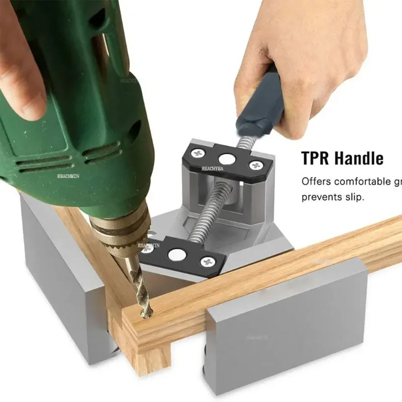 90 Degree Single HandleCorner Clips Framing Photo Joiner's Clamp Woodworking