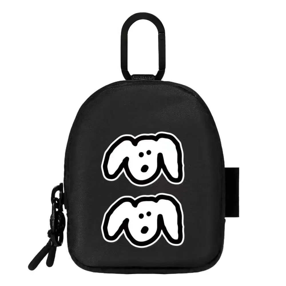 حقيبة تخزين صغيرة بسحاب إبداعي حافظة واقية لأجهزة AirPods Pro2 Pro 4 3 غطاء صندوق شحن لسماعات الأذن مع خطاف