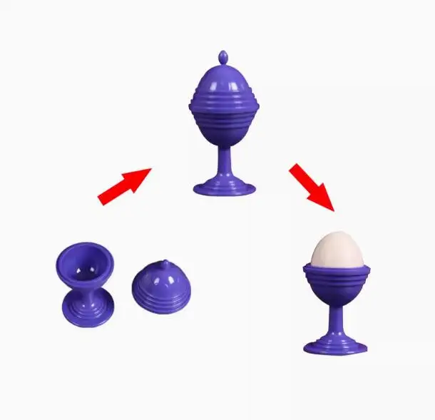 Egg and Vase Set Magic Tricks Toys Close Up Magic Props Illusion Mentalism Easy To Do Children Kids Magic Show Christmas