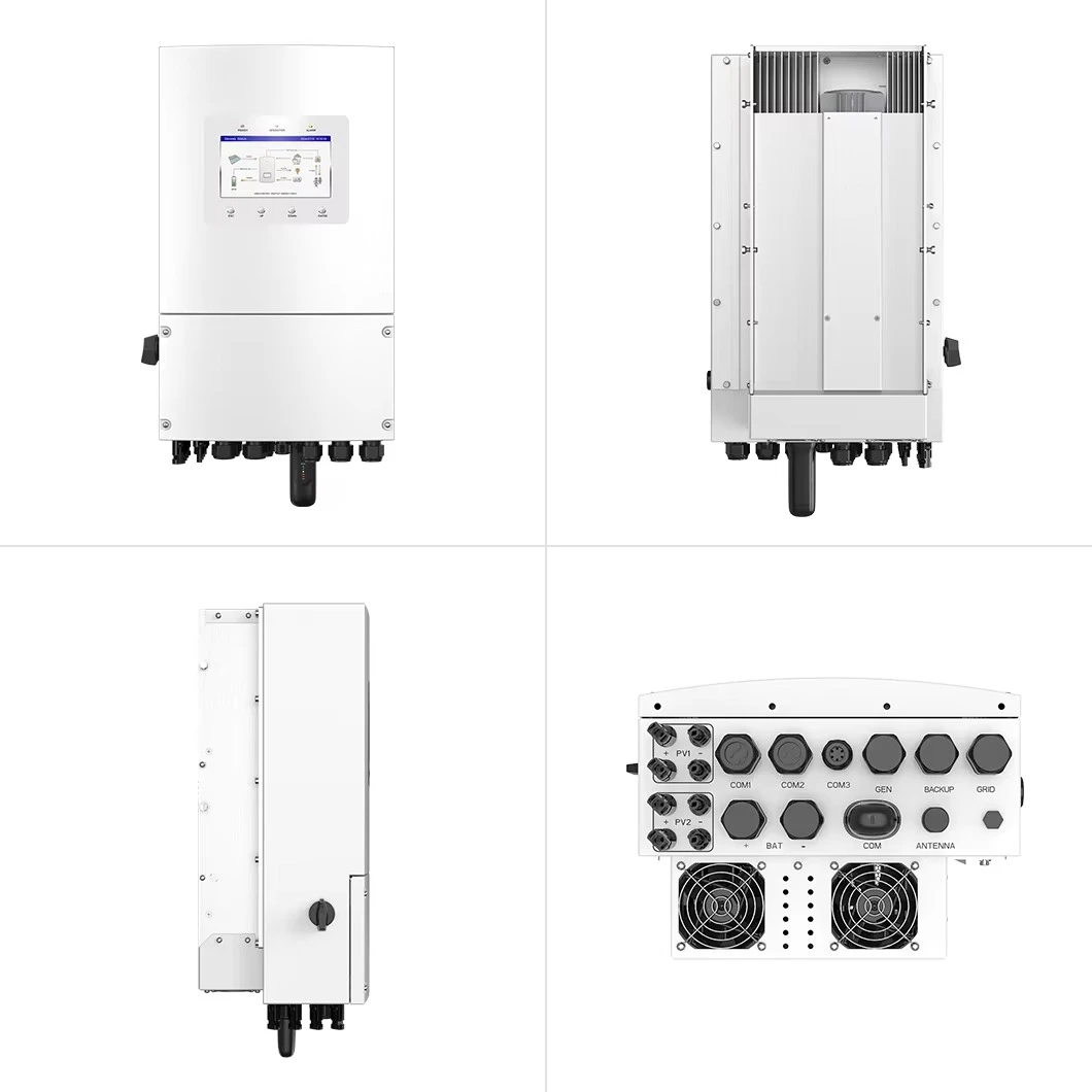 Solis 3kw 3.6kw 5kw 6kw 8kw 10kw Hybrid Solar Inverter Single Phase Low Voltage Energy Storage for Residential Home Use
