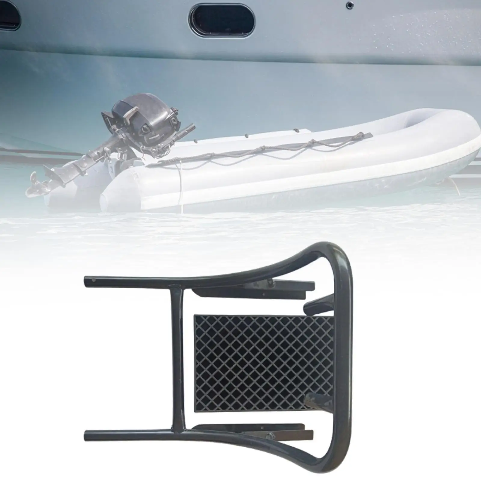 Boat Motor Mount Kit Outboard Motor Stand Accessory Iron Professional Inflatable