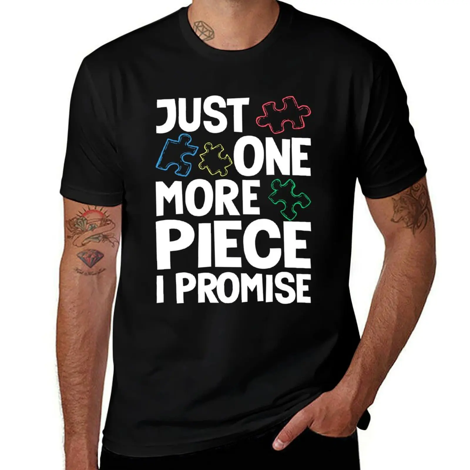 

Jigsaw Puzzle Puzzle Fans Puzzle Collector T-Shirt black cotton t-shirt plain for man package t shirts cotton 100% T-shirt