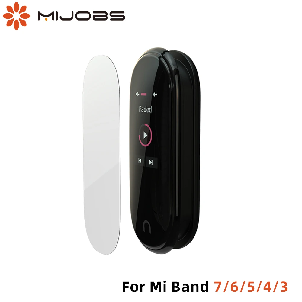 فيلم واقية ل شاومي Mi الفرقة 5 6 7 برو غطاء للحماية حامي الشاشة ل شياو Mi الذكية الفرقة 8 لينة فيلم Miband 5 6 7 8