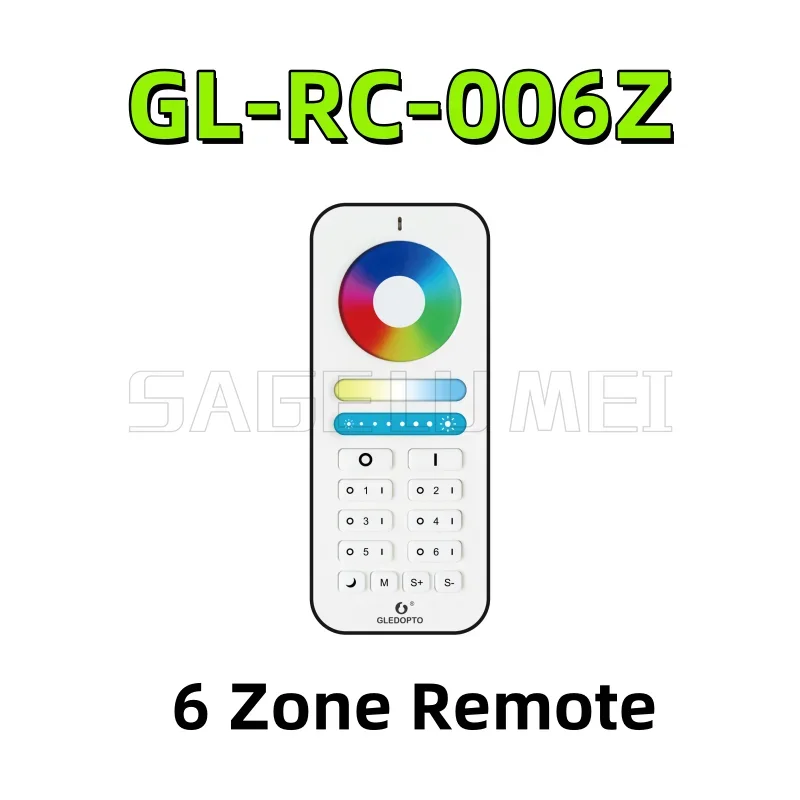 GLEDOPTO GL-C-201P/202P/203P 5-in-1 ZigBee 3.0 Pro+ LED-controller RGB CCT RGBW RGBCCT Striplicht Smart APP Spraakbesturing - afbeelding 1