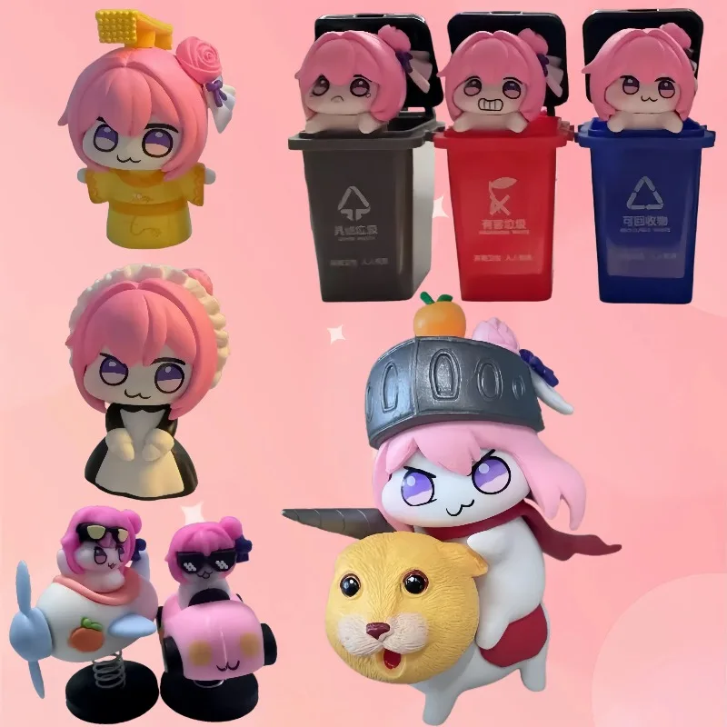 

Nikke Goddess Doro Figure Cat Knight Handmade Toy Doll Games Dolothy Peripheral Cute Model Doll Desktop Decor Collection Gifts