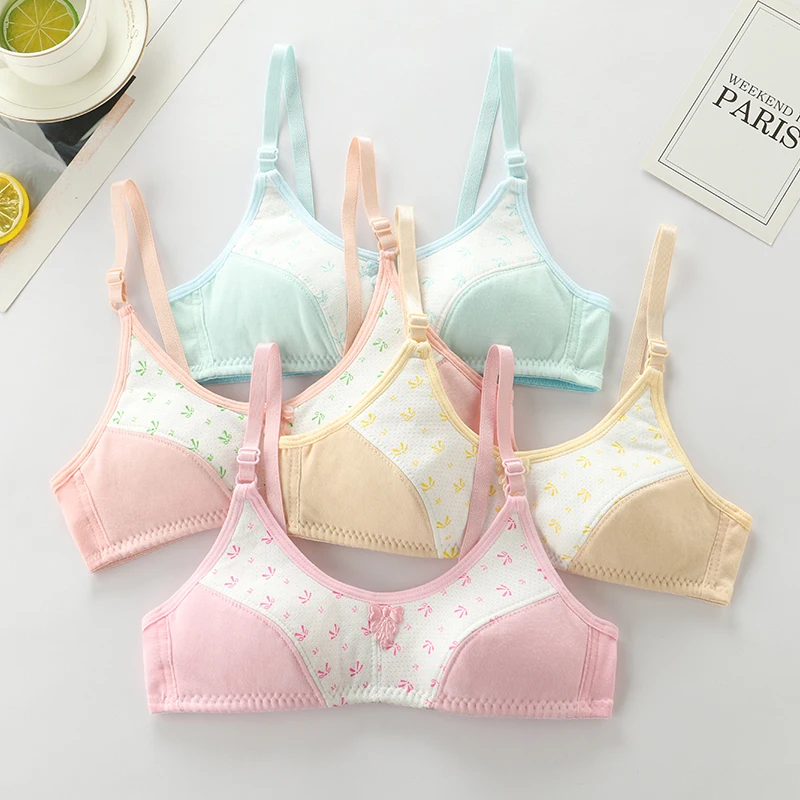 Girls' Underwear Development Period Small Vest Girls' Adults Primary School Children 12-16 Years Old Children Girls' Underwear C