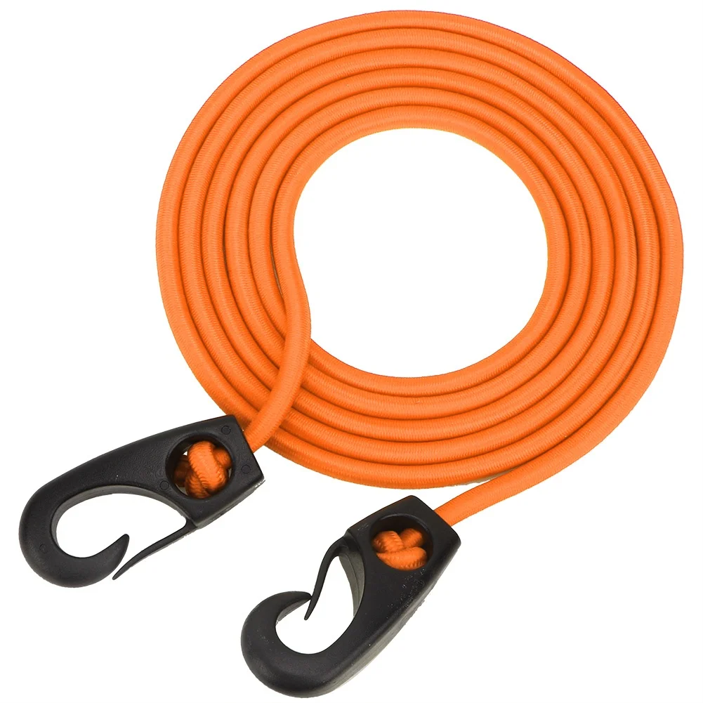 189cm Elastic String Boating Kayak Paddle Safety Rod Leash with Carabiner for Paddling