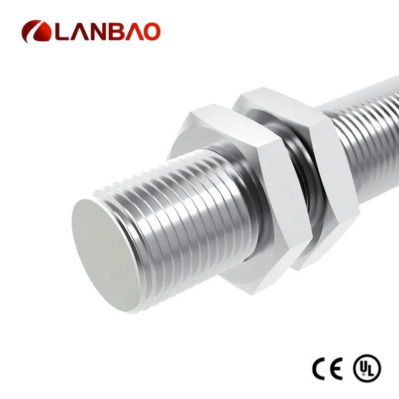 M12 Connector DC IP67 Speed Monitoring Optical Proximity Sensor Inductive Gear Detection Distance Sensor