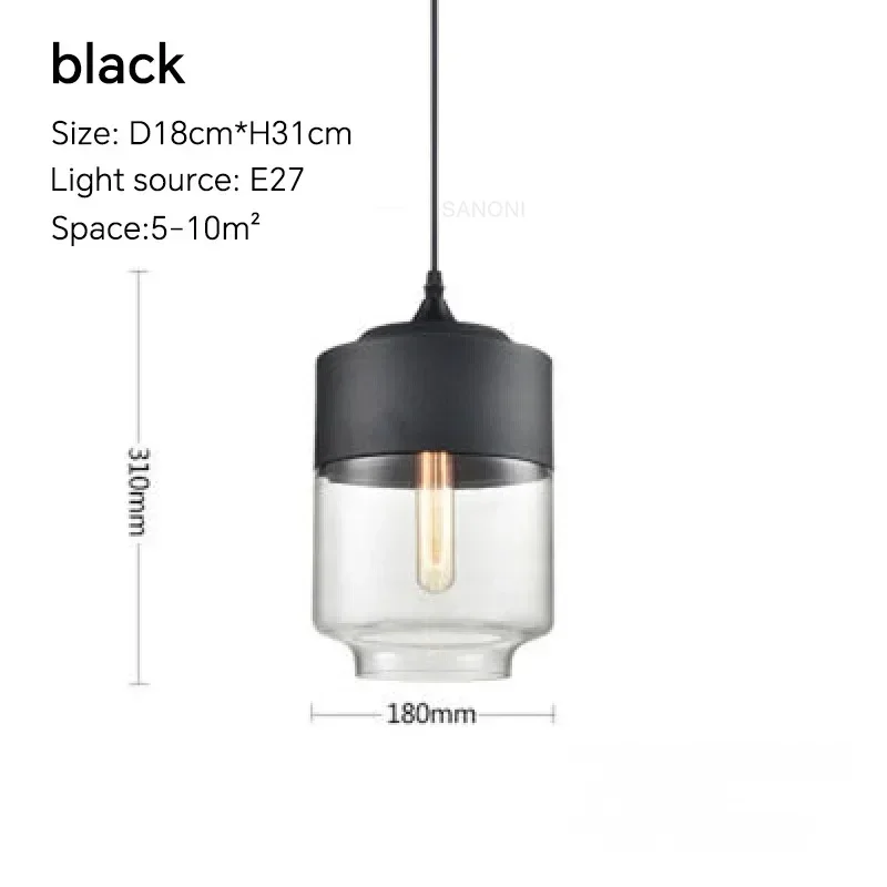 Nordic Led Glas Hanglampen Armaturen Moderne Creatieve Houten Kunst Slaapkamer Eetkamer Woonkamer Licht Hout Kleur Hanglampen