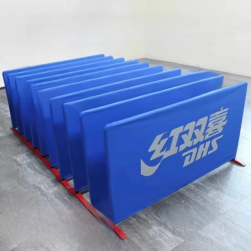 dhs-red-double-happin-table-tennis-barrier-s60-stadium-fence-partition-foldable-table-tennis-court-barrier