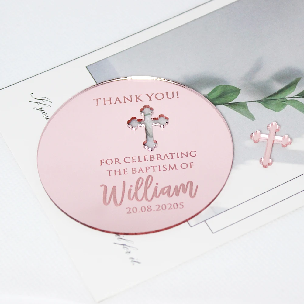 30/50Pcs Personalized Aceylic Tags, Wedding Henna Tags, Favors in Glass Tube,Perfect Gifts for Bridal Shower, Thank You Taga