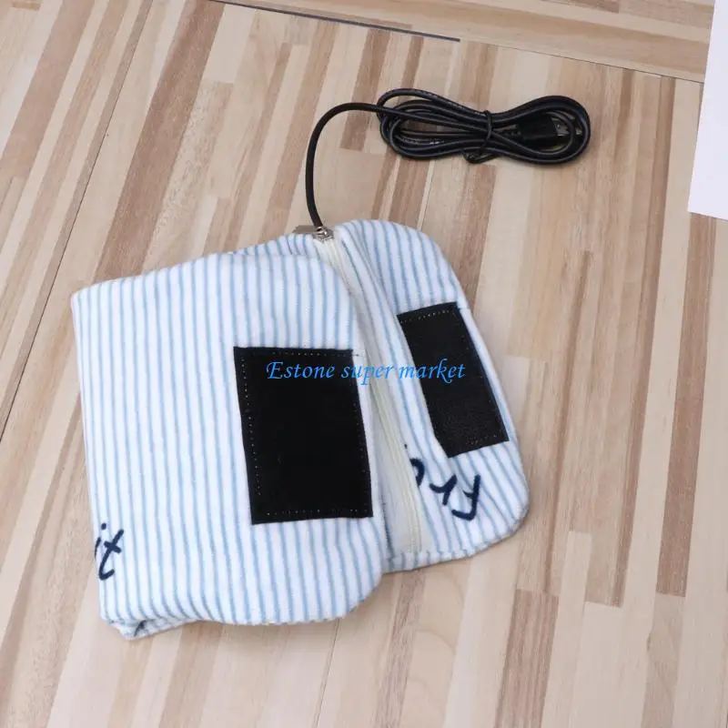 090B USB Scaldabiberon per allattamento per bambini Riscaldatore per biberon per il latte per custodia Isolamento termico