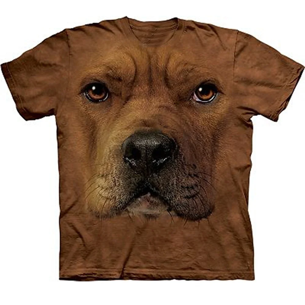 Camiseta bonita de perro y Animal para niños, camiseta de manga corta divertida con estampado 3d Retro 2025, ropa de cumpleaños para niño, camisetas Retro para niño