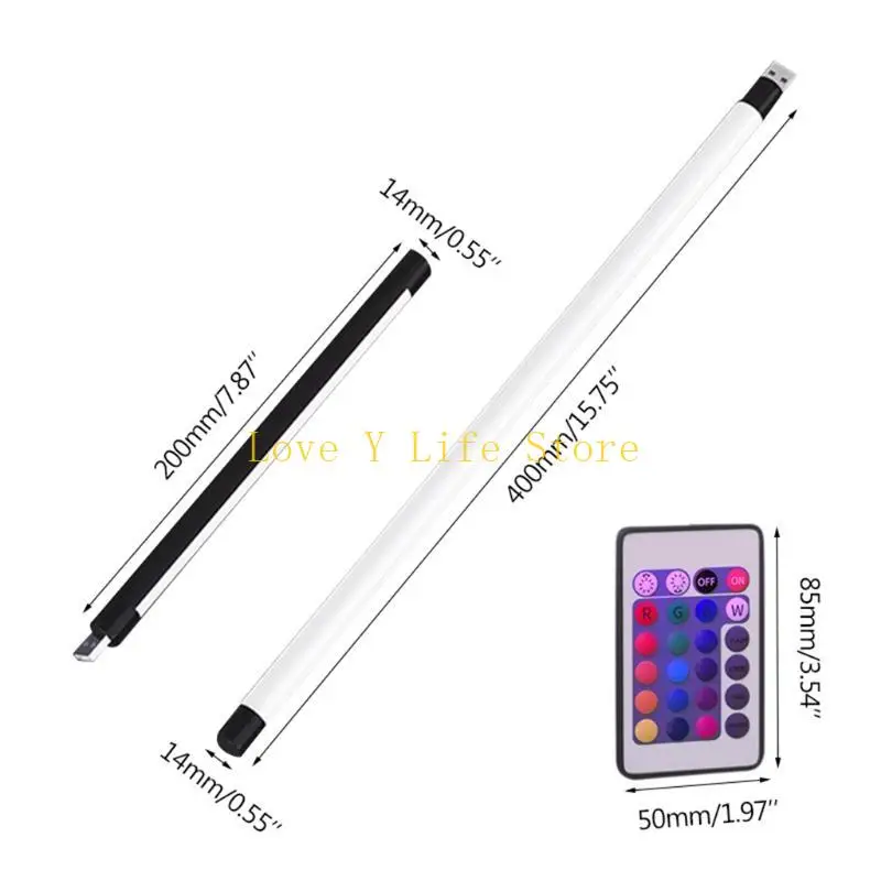 L74C LAMPAGNO LED PORT PORTATURA RGB Atmosfera colorata Luci fotografiche Illuminazione a levetta