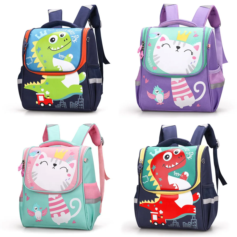 

Children School Bags Girls Boys Backpacks Kindergarten Schoolbag Cartoon Animal Toddler Kids Backpack For 2-8 Years