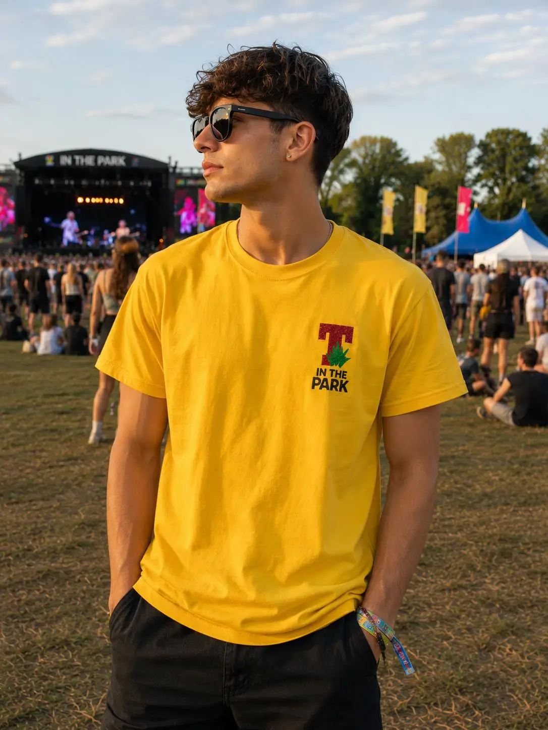 Iconic T in The Park TITP Tee Glitter - Scotlands Favourite Festival