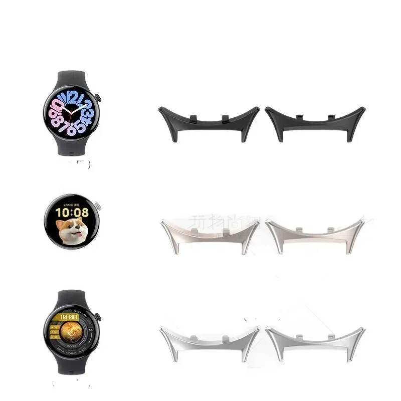 

For Vivo5 Vivo 5 Adapter 20mm 22mm Connector Watchband Strap Metal Alloy Bracelet Accessories GFHO