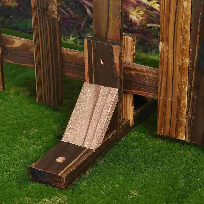 Base de support de clôture en bois pour plantes pour animaux de compagnie, pieds de support satisfaits, clôture anti-corrosion, rallonge en bois de siège, jardin